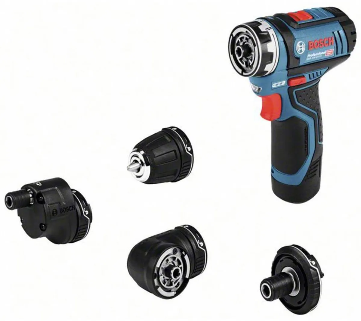 Bosch Professional GSR 12V-35 FC Accu-schroefboormachine - 2x 3000mAh