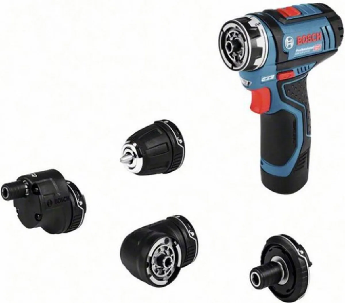 Bosch Professional GSR 12V-35 FC Accu-schroefboormachine - 2x 3000mAh - afbeelding 6 van 6