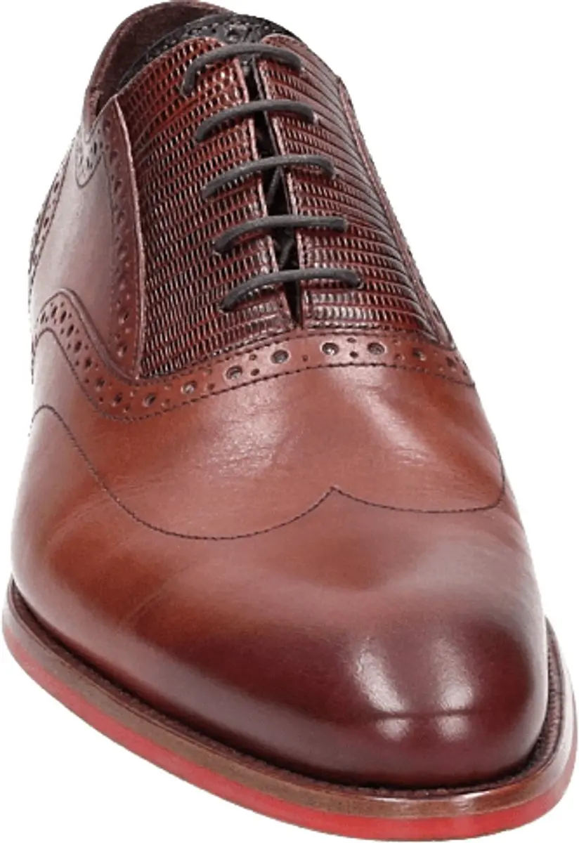 Floris van Bommel Veterschoenen SFM-30229 - Cognac 42.5 - afbeelding 3 van 6