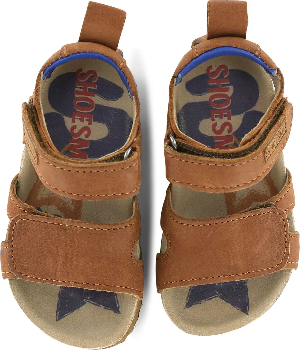 Shoesme Jongens Sandalen Cognac Leer - Maat 24 - afbeelding 6 van 6