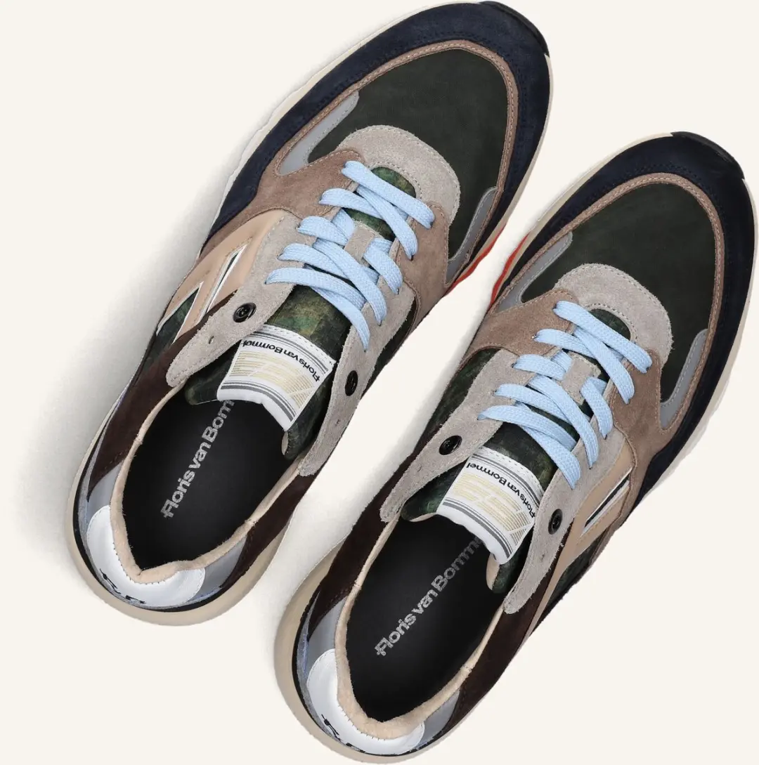 Floris van Bommel DE TREENER 01.15 Lage Sneakers - Groen - M45.5 - afbeelding 2 van 6