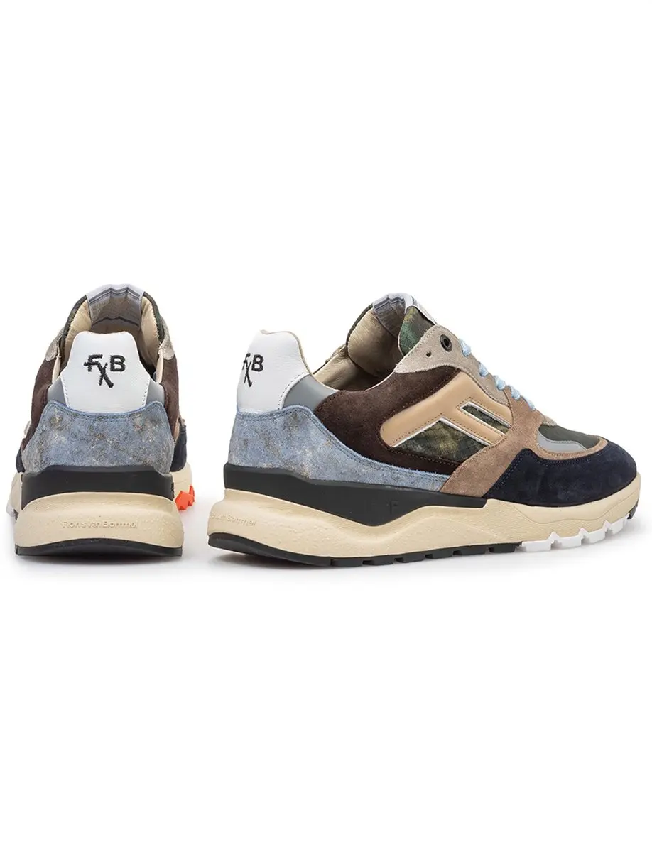 Floris van Bommel DE TREENER 01.15 Lage Sneakers - Groen - M45.5 - afbeelding 5 van 6