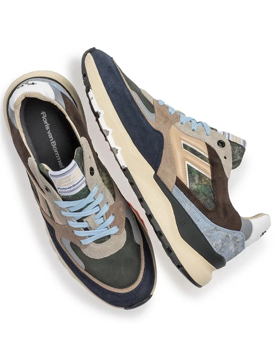 Floris van Bommel DE TREENER 01.15 Lage Sneakers - Groen - M45.5 - afbeelding 3 van 6