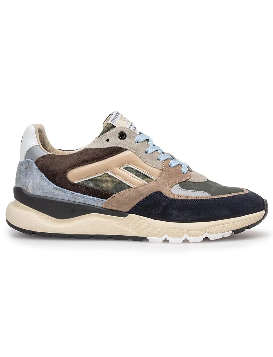 Floris van Bommel DE TREENER 01.15 Lage Sneakers - Groen - M45.5 - afbeelding 6 van 6