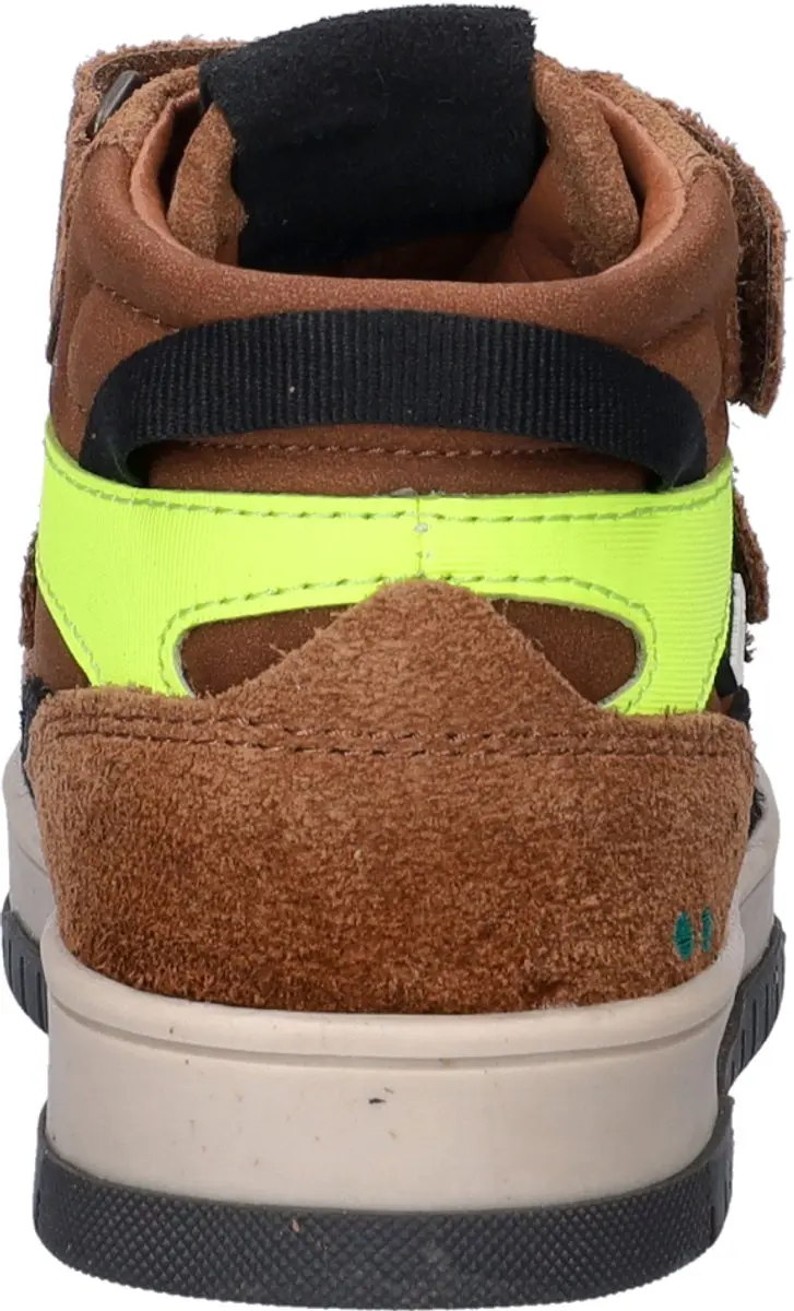 BunniesJR 225991-414 Jongens Hoge Sneakers - Bruin - Maat 32 - afbeelding 5 van 6