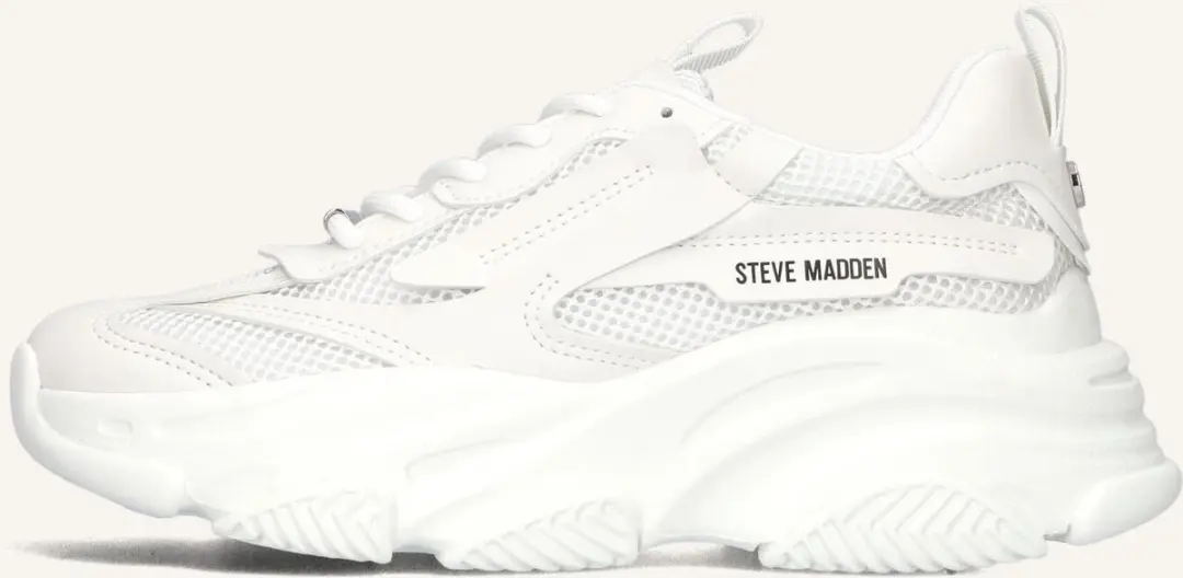 Steve Madden Possession Dames Sneakers - Wit - Maat 40 - afbeelding 6 van 6