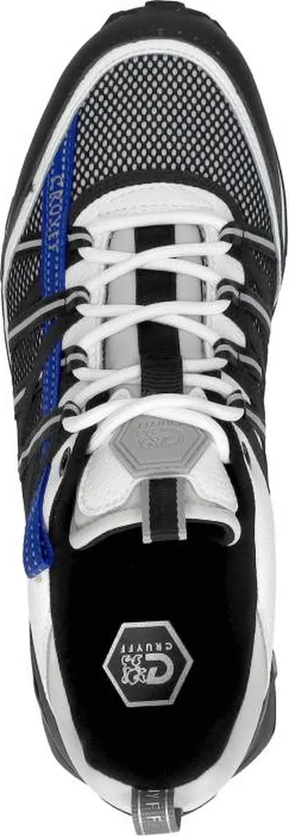 Cruyff Junior Fearia Sneakers - Zwart/Wit - Maat 36 - afbeelding 4 van 6