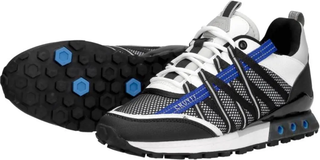Cruyff Junior Fearia Sneakers - Zwart/Wit - Maat 36 - afbeelding 6 van 6