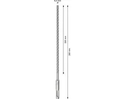 Bosch Professional SDS plus-5X Hamerboor 6.5x200x260