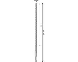 Bosch Professional SDS plus-5X Hamerboor 6.5x200x260
