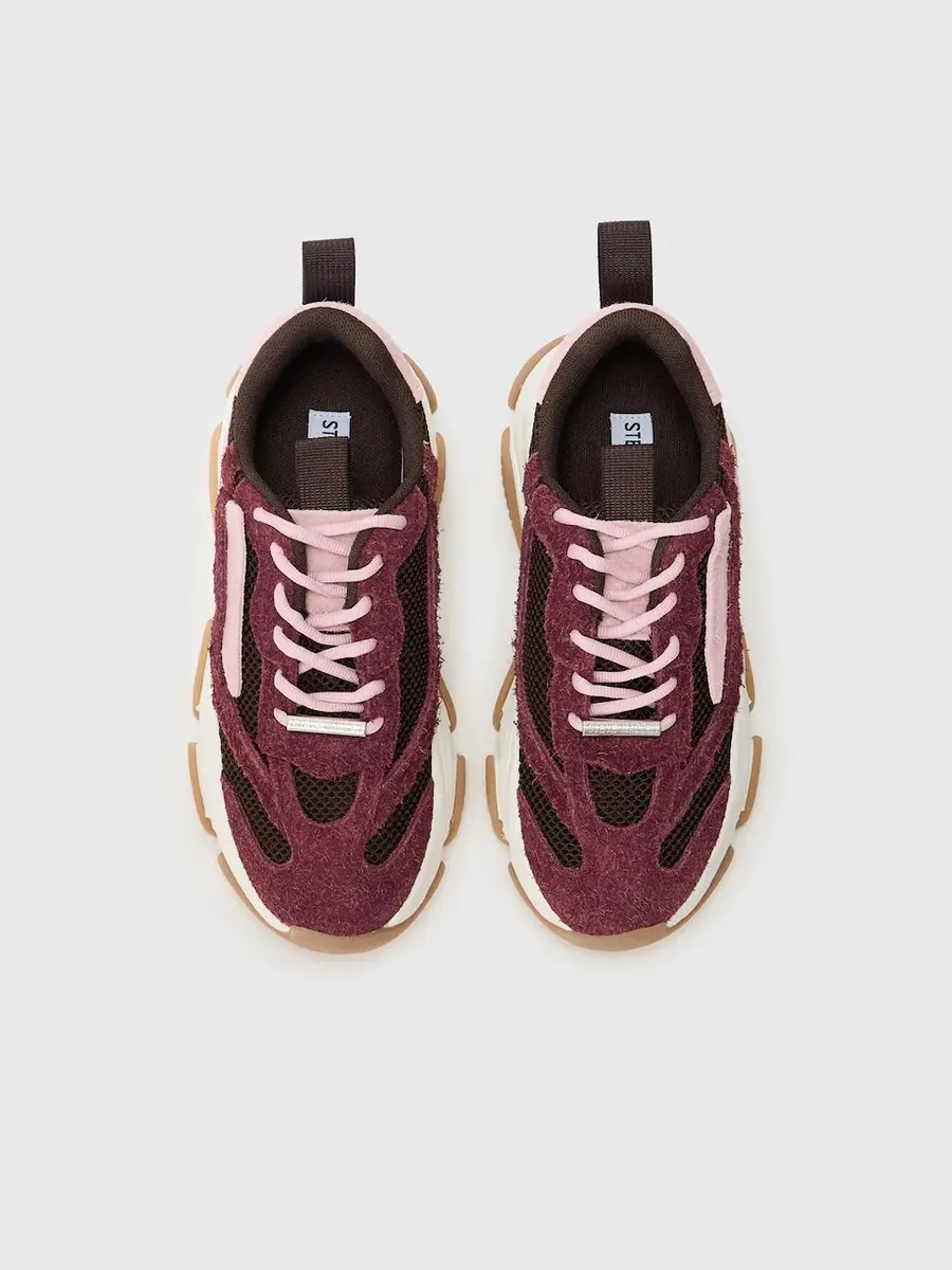 Steve Madden Possession-E Damestrainers - 37 - Bur Pink Suede - afbeelding 5 van 6