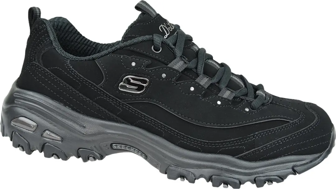 Skechers D'Lites-Play On, Vrouwen, Zwart, Sneakers, maat: 36,5