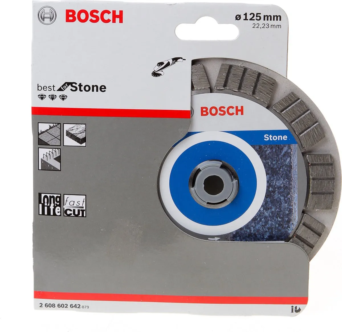 Bosch Professional Diamantschijf Best Stone 125mm - Steen - afbeelding 6 van 6
