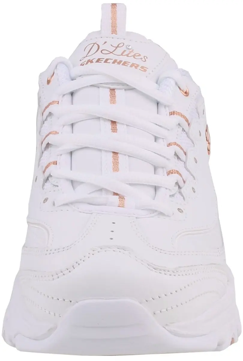 Skechers Dlites 11931-WTRG Schoenen - Wit - afbeelding 6 van 6