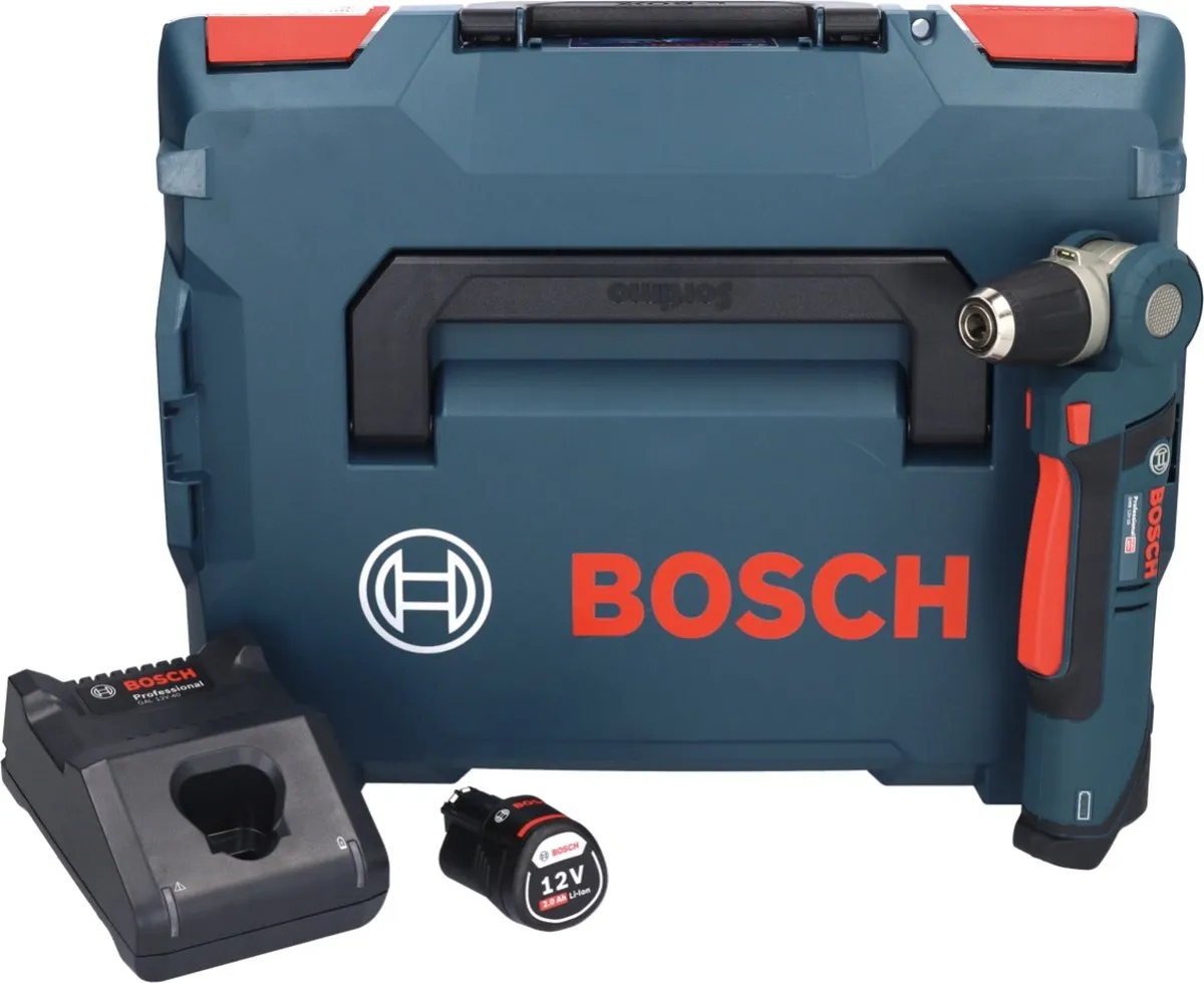 Bosch Professional GWB 12V-10 Haakse Boormachine - 12V - 1x 2,0Ah Accu