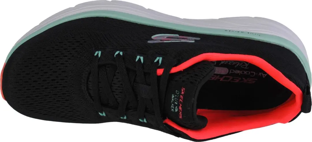 Skechers D’Lux Walker 149368-BKMN Sneakers - Zwart - afbeelding 3 van 5