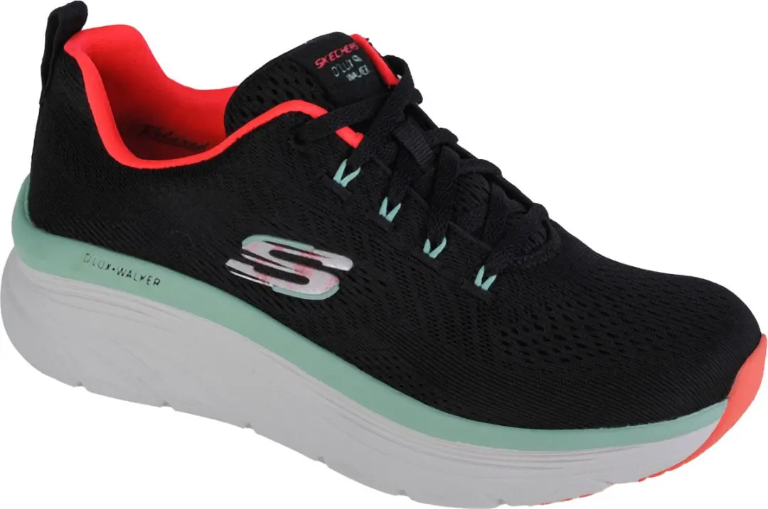 Skechers D’Lux Walker 149368-BKMN Sneakers - Zwart