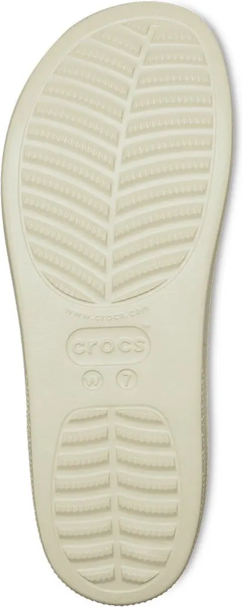 Crocs Classic Platform Instappers Dames 41.5 - Beige - afbeelding 3 van 6