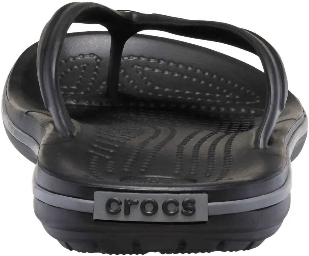 Crocs Crocband Flip Teenslippers 46 - Zwart/Dark Grey - afbeelding 5 van 6