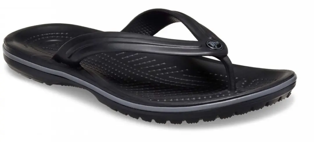 Crocs Crocband Flip Teenslippers 46 - Zwart/Dark Grey - afbeelding 6 van 6