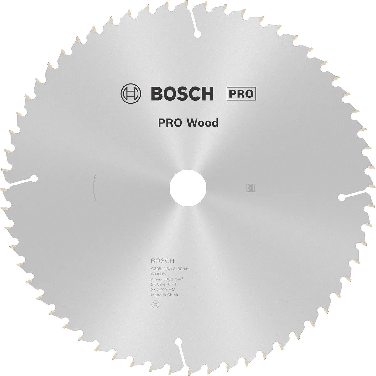 Bosch Professional PRO Wood Cirkelzaagblad 305mm