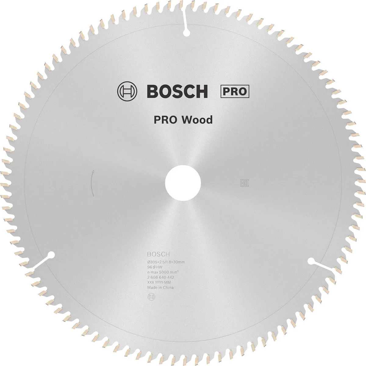 Bosch Professional PRO Wood Cirkelzaagblad 305mm