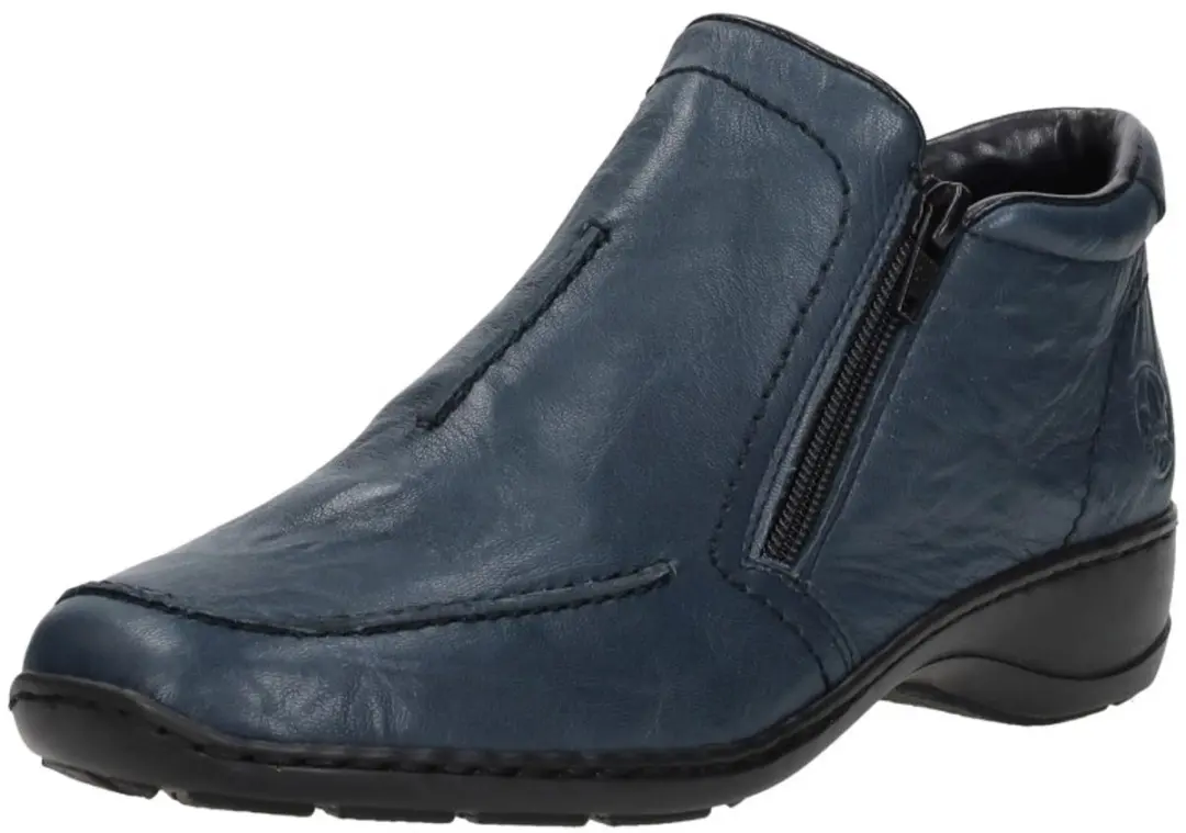 Rieker Enkellaarsjes Plat - 41 - Blauw