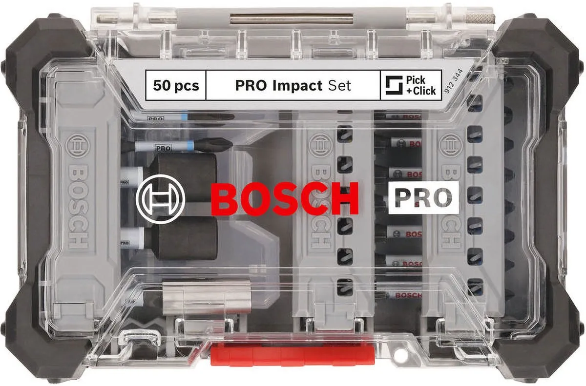 Bosch Professional PRO Impact Schroefbitset 50-delig 2608521U89
