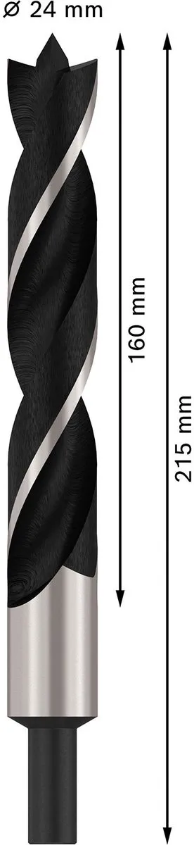Bosch Professional Houtboor M-Punt 24x215mm - 24mm