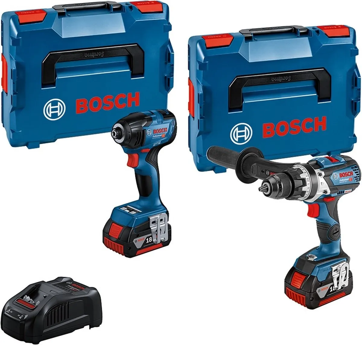 Bosch Professional GSB 18V-110 & GDR 18V-210 18V Set