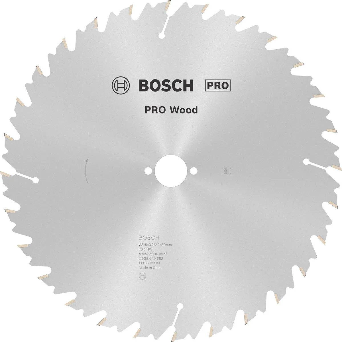 Bosch Professional Cirkelzaagblad Speedline Wood 315mm