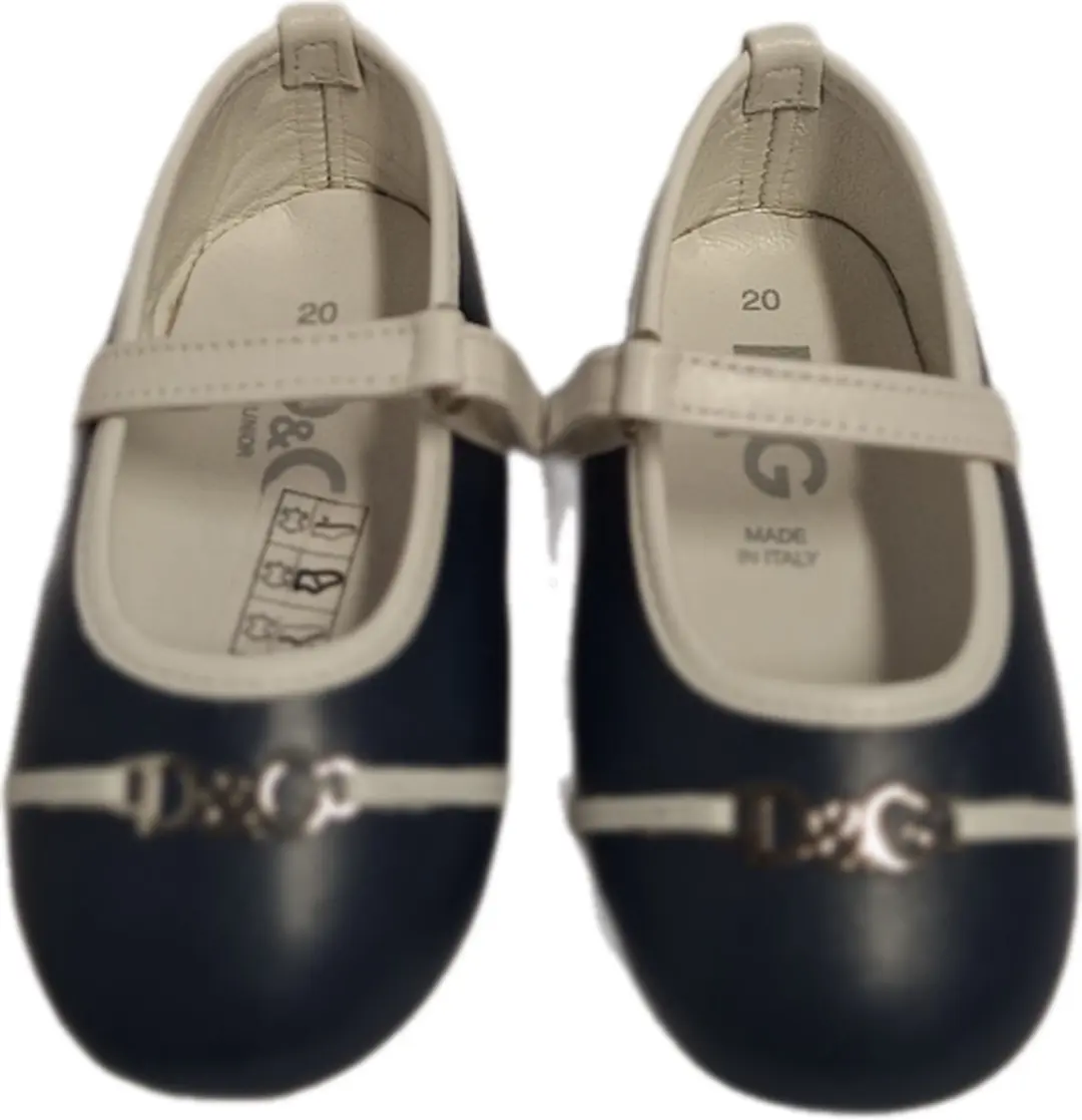 D&G JUNIOR B0310 BALLERINA BLAUW SIZE 18