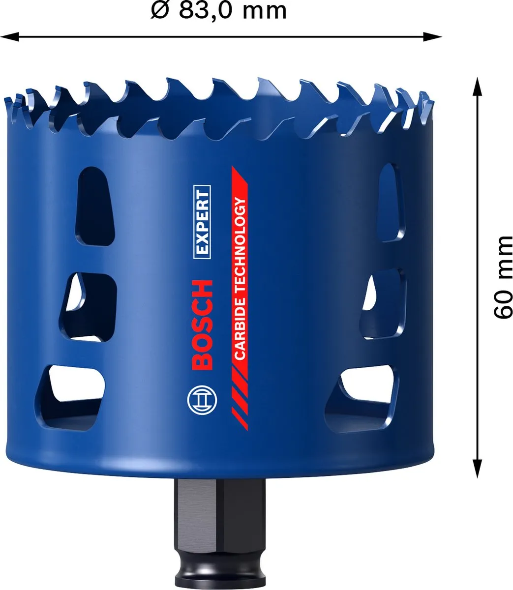 Bosch Professional Expert Tough Gatenzaag 83mm - Metaal