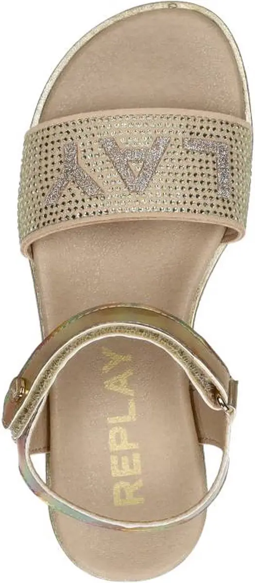 Replay JT240014S - MeisjesSandalenKindersandalen - Kleur: Metallics - Maat: 32 - afbeelding 4 van 6