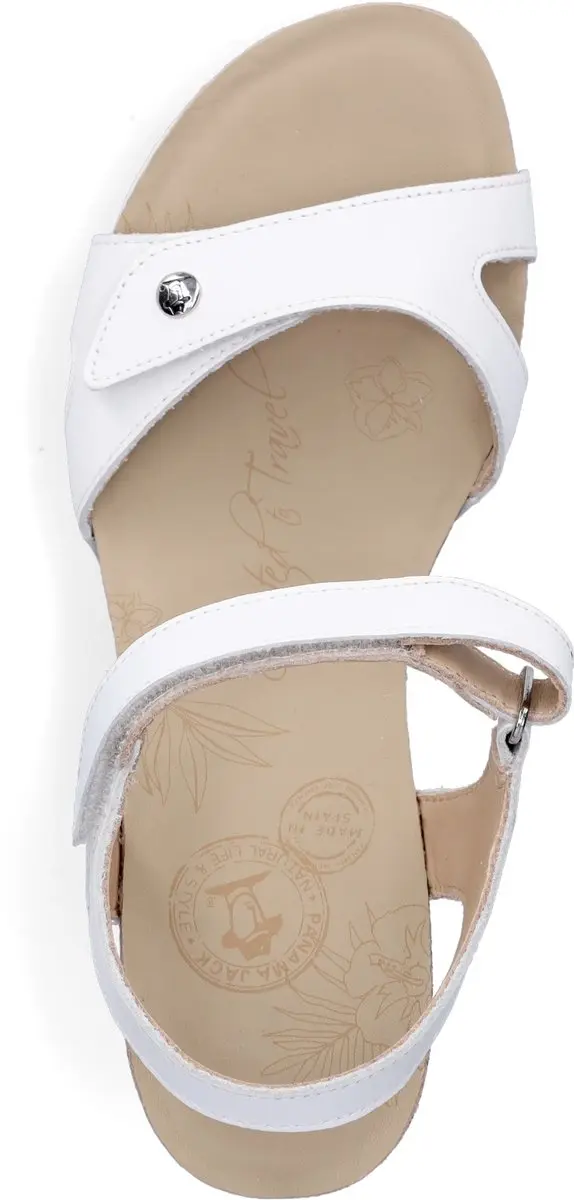 Panama Jack Julia Basics B17 Sandalen - Wit - Maat 41 - afbeelding 5 van 6
