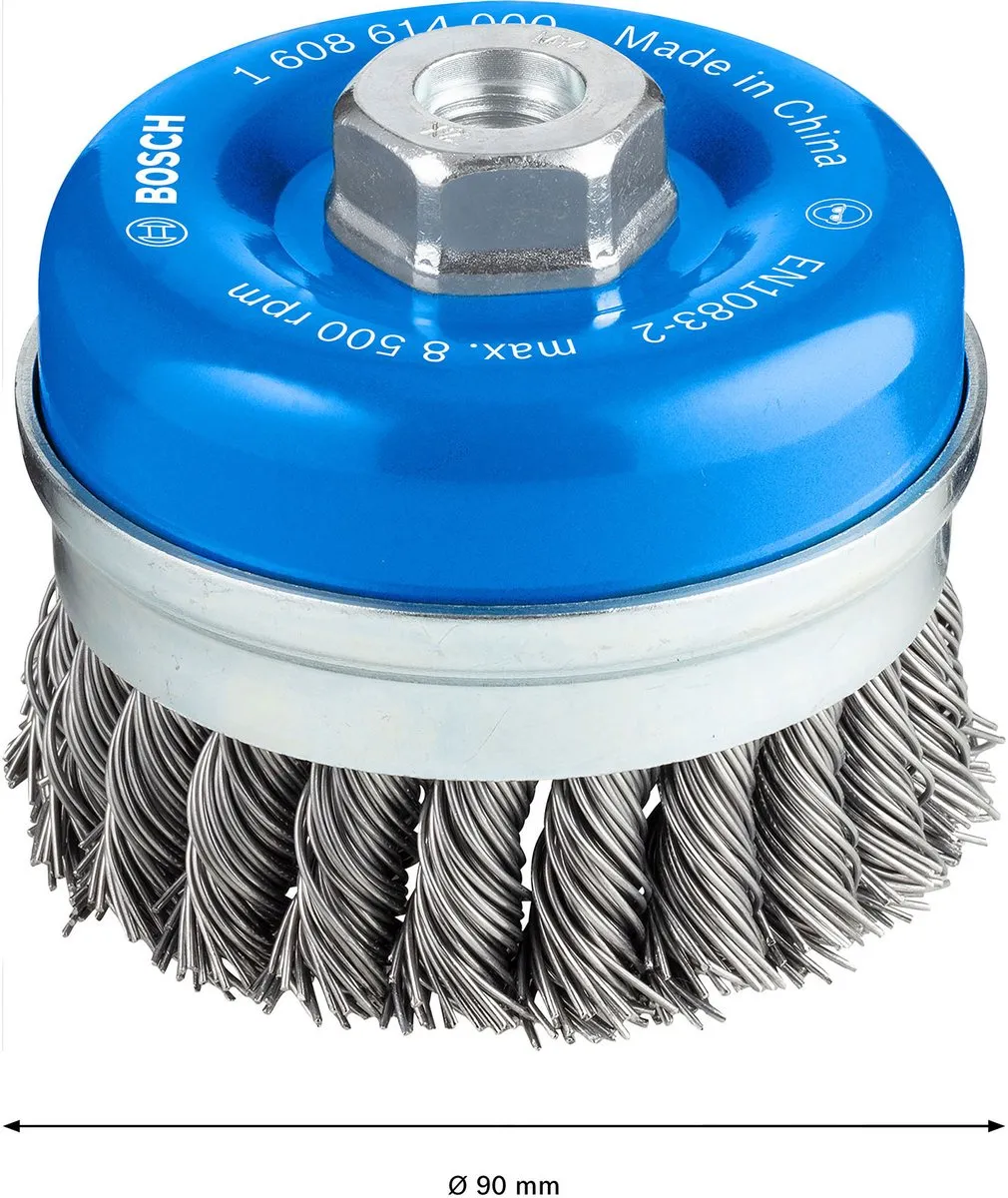 Bosch Professional M14 Komstlbortsel 90 Vlecht 0.8mm Staal