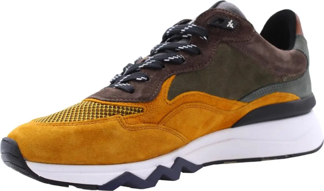 Floris van Bommel DE ZAGER 02.38 Lage Sneakers - Geel - 40.5