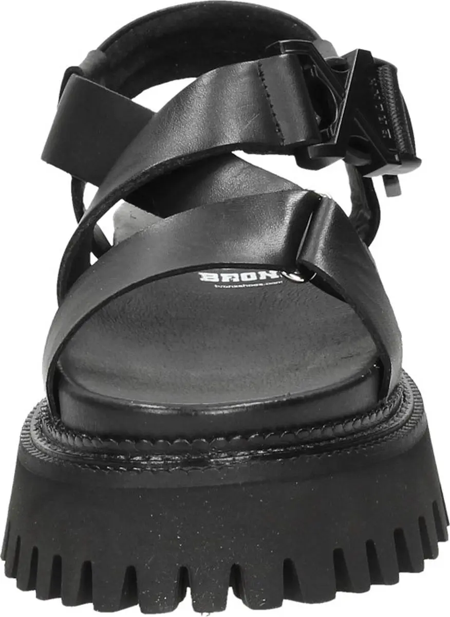 Bronx Groovy-Sandal Trendy - Zwart - Maat 38 - afbeelding 6 van 6