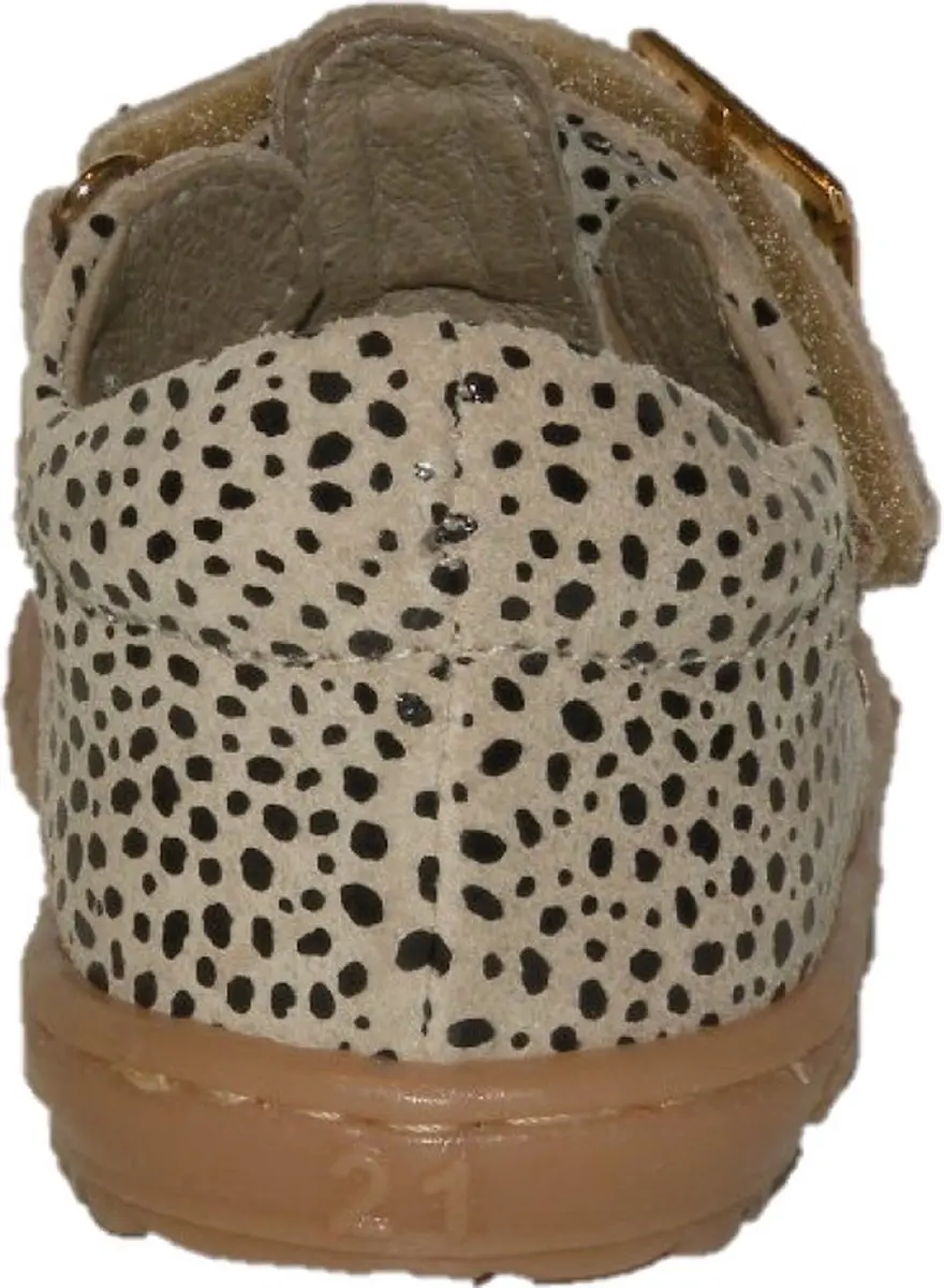 ShoesMe EF22S023 Slides - Maat 21 - Beige Dots - afbeelding 2 van 6