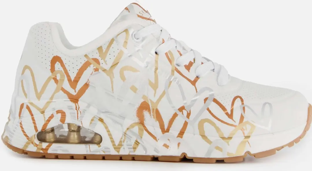 Skechers Uno-Metallic Love Dames Sneakers