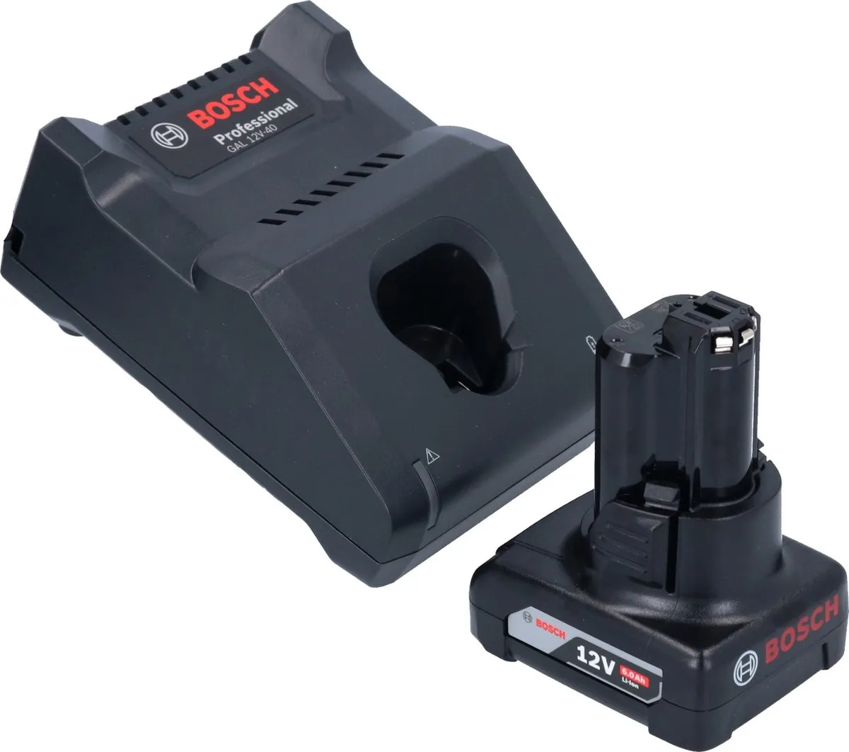 Bosch Professional GWG 12V-50 S Accuslijpmachine - 6.0Ah - 50mm