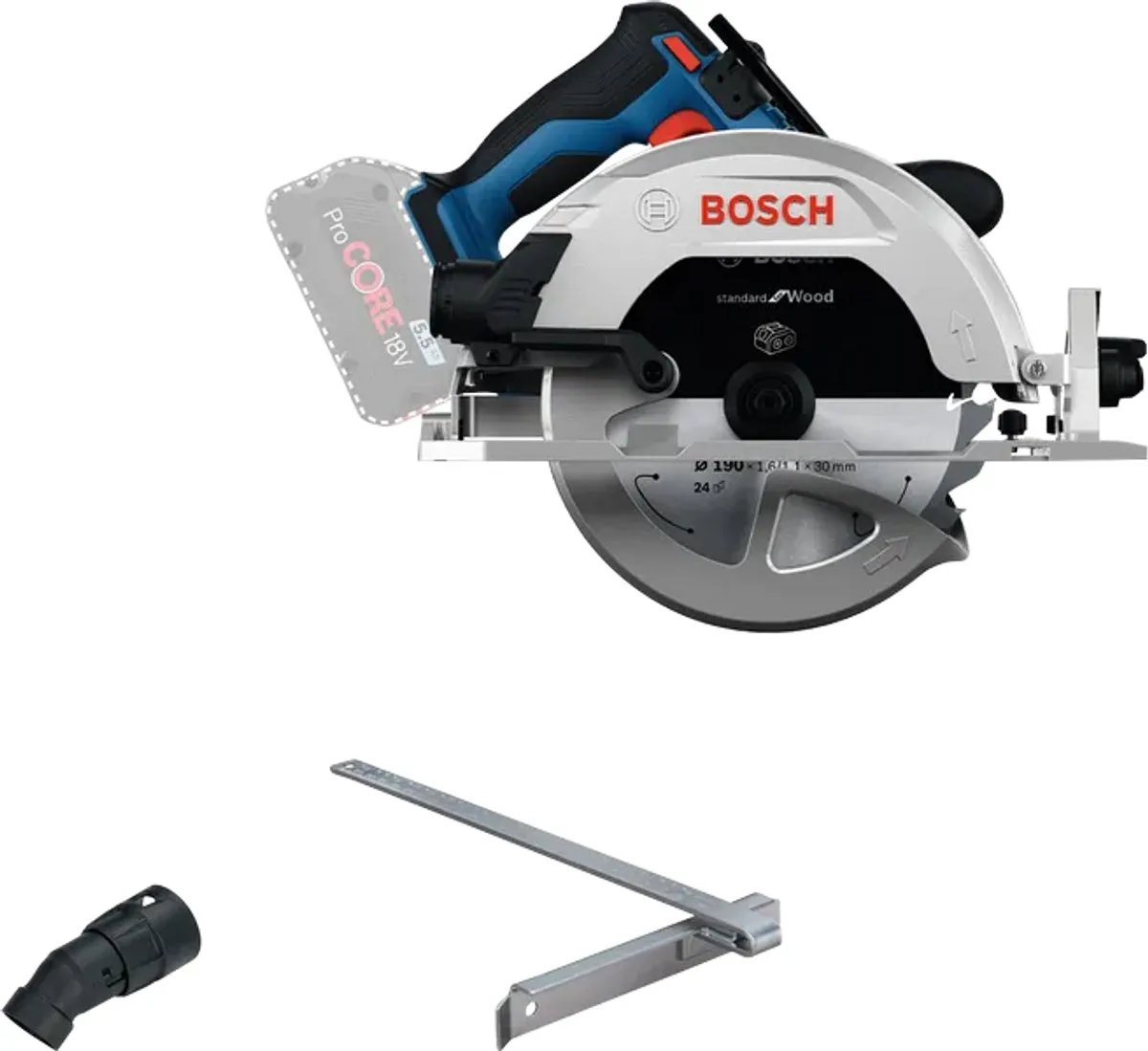 Bosch Professional PRO GKS 18V-68-2 Cirkelzaag 190mm