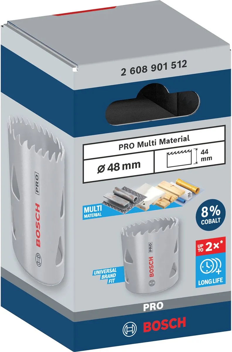 Bosch Professional Multimateriaal Gatenzaag 48mm - 2608900542