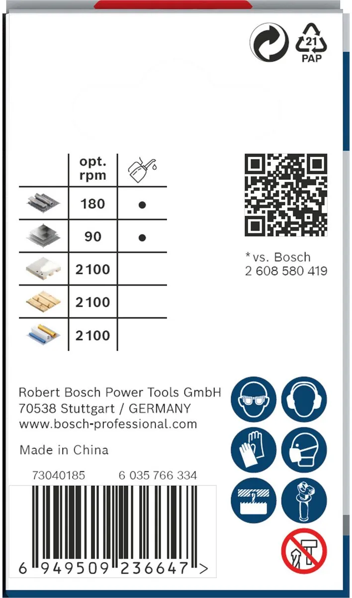 Bosch Professional Multimateriaal Gatenzaag 48mm - 2608900542