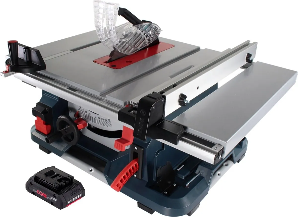 Bosch Professional GTS 18V-216 Tabelzaag 216mm - 1x ProCORE 4,0Ah