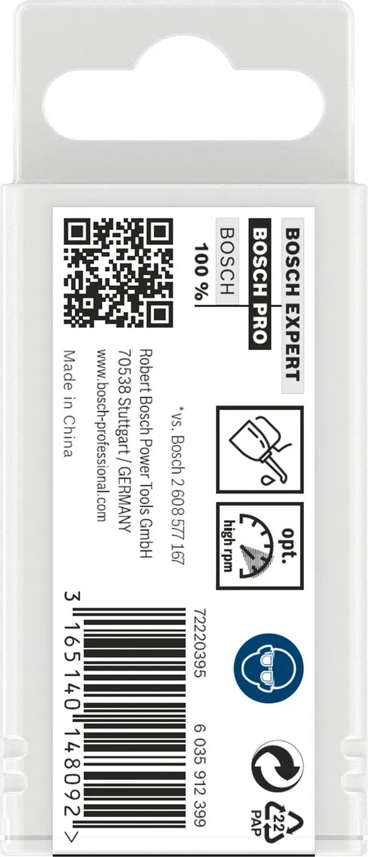Bosch Professional HSS-G DUBBELBOOR 4.1mm - 10 Stuks - afbeelding 6 van 6