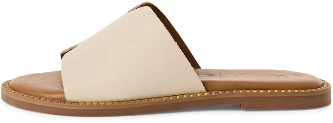 Tamaris leren muiltje 1-27135-42 418 damesschoenen slip-on M2713542 beige
