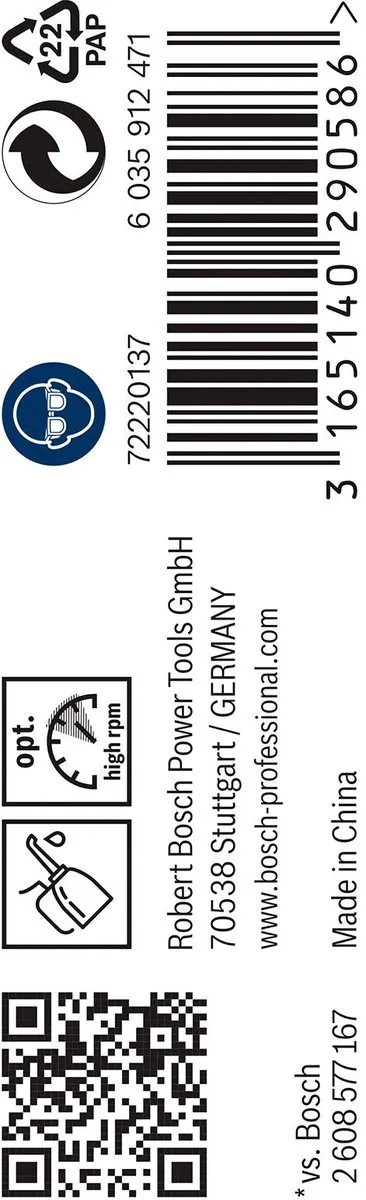 Bosch Professional ST. LINE 3.5mm HSS-G Metaalboren - 10 Stuks - afbeelding 6 van 6