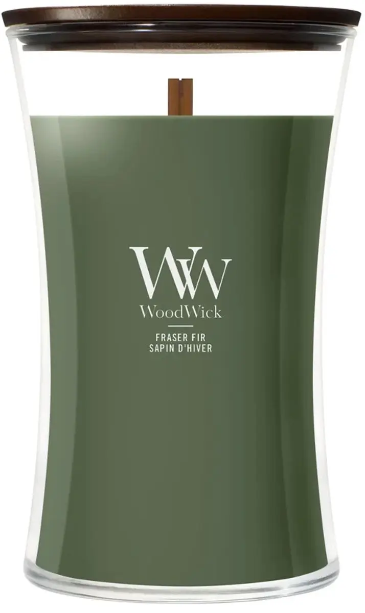 Woodwick Hourglass Geurkaars Frasier Fir