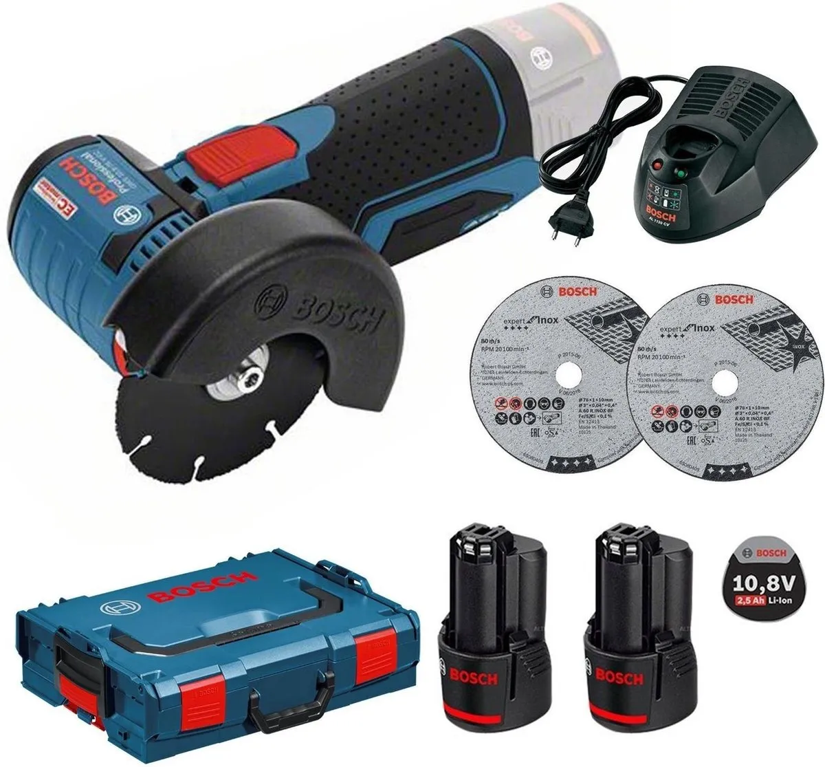 Bosch Professional GWS 12V-76 Haakse Slijpmachine